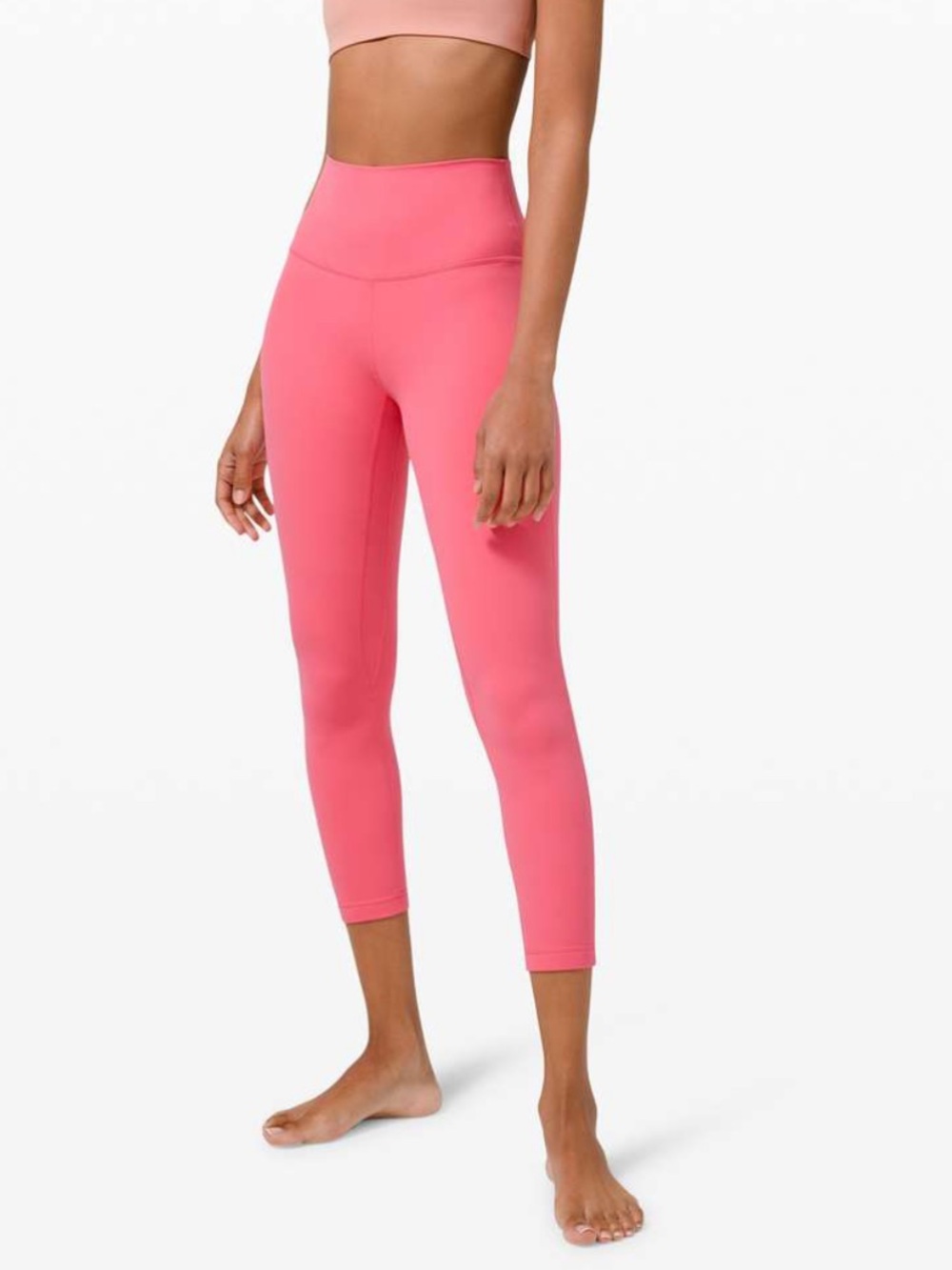 Lululemon Align Pant 25" in Guava Pink size 4